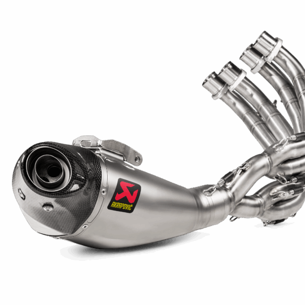 Second image of Akrapovic Racing Line Titanium Exhaust Carbon End Cap - Honda CB650R 2019+