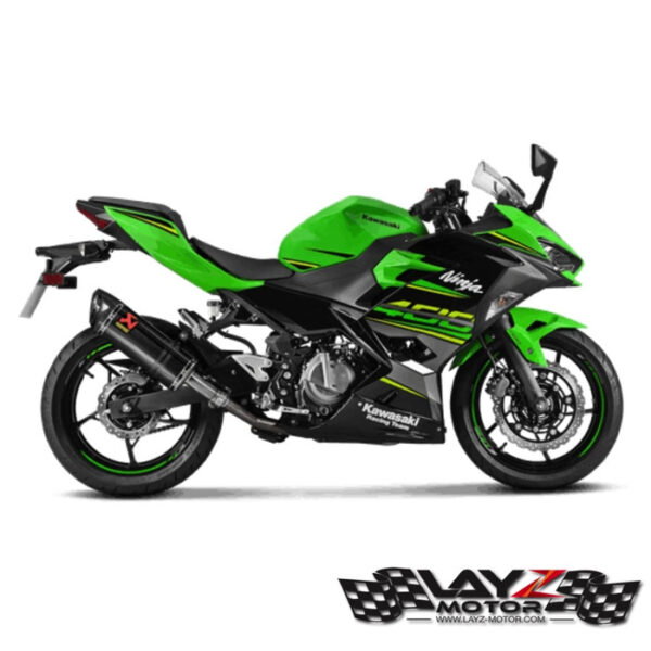 Second image of Akrapovic Optional Header Stainless Steel - Kawasaki Ninja 250 / 400