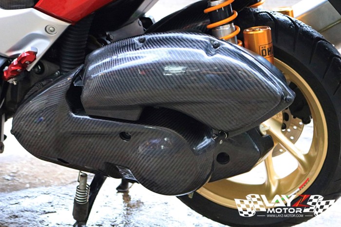 Second image of Kabon Cover CVT Carbon - Yamaha Nmax 155 2015-2019