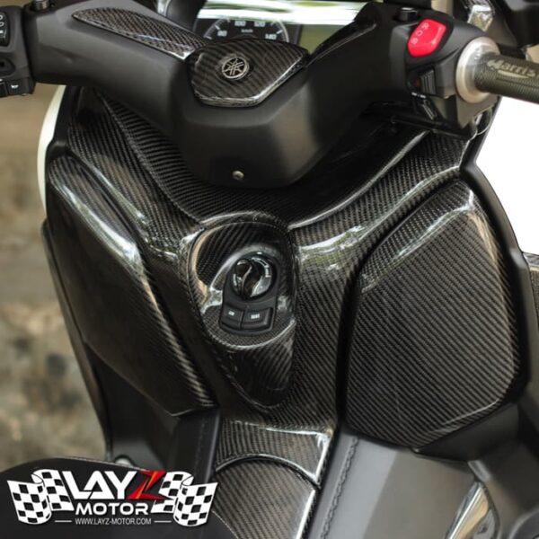 Second image of Kabon Cover Laci Carbon - Yamaha Xmax 250 2017-2022