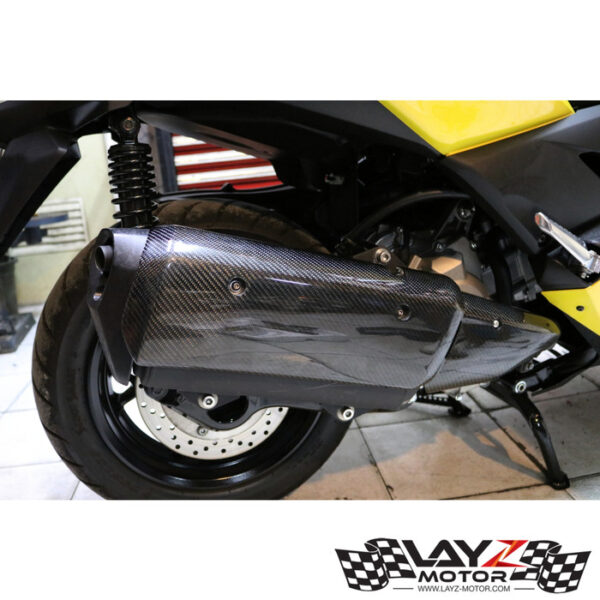 Second image of Kabon Cover Knalpot Carbon - Yamaha Xmax 250 2017-2022