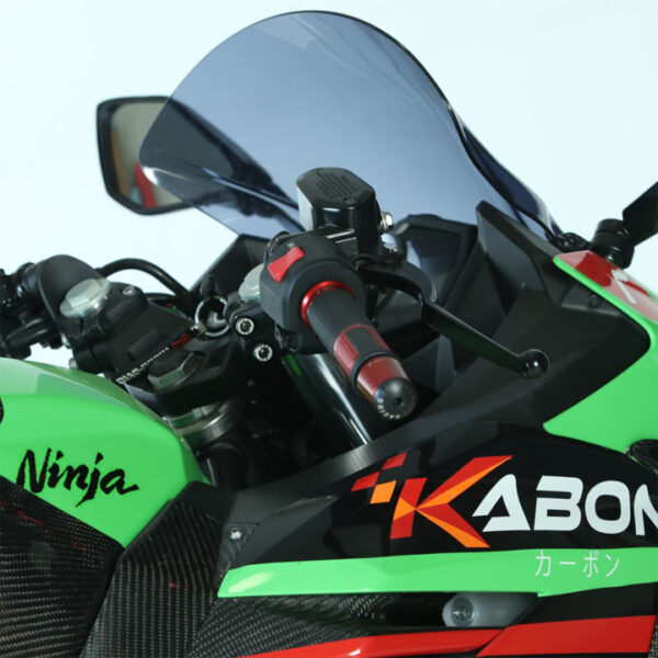 Second image of Kabon Windhsield, Smoke - Kawasaki Ninja 250 | 400 2018-2024