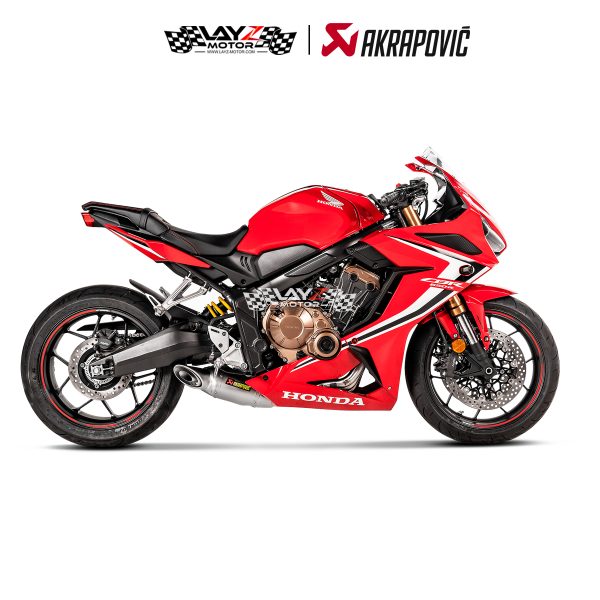 Second image of Akrapovic Racing Line Titanium Exhaust - Honda CB650R 2019-2023