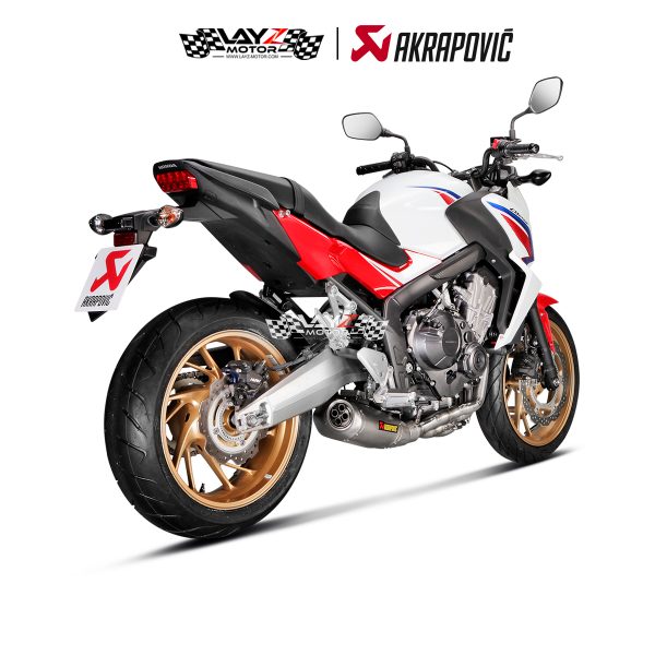 Second image of Akrapovic Racing Line Titanium Exhaust - Honda CB650F 2016