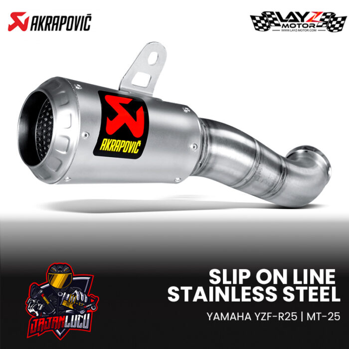 Akrapovic Yamaha YZF-R25 | MT-25 Slip on Line SS GP Model