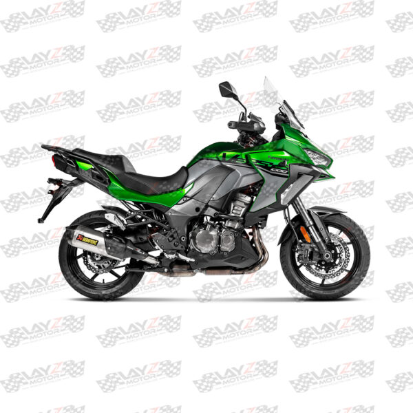 Second image of AKRAPOVIC Kawasaki Versys 1000 Slip On Line Titanium
