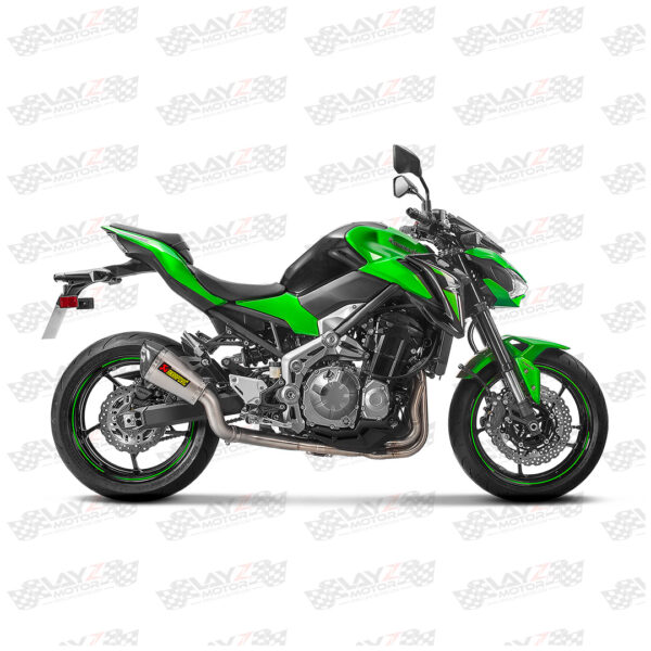 Second image of AKRAPOVIC Kawasaki Z900 Slip On line Titanium