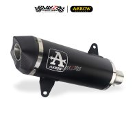 ARROW_XMAX 250 SLIP ON BLACK HOMOLOGATED copy 2A
