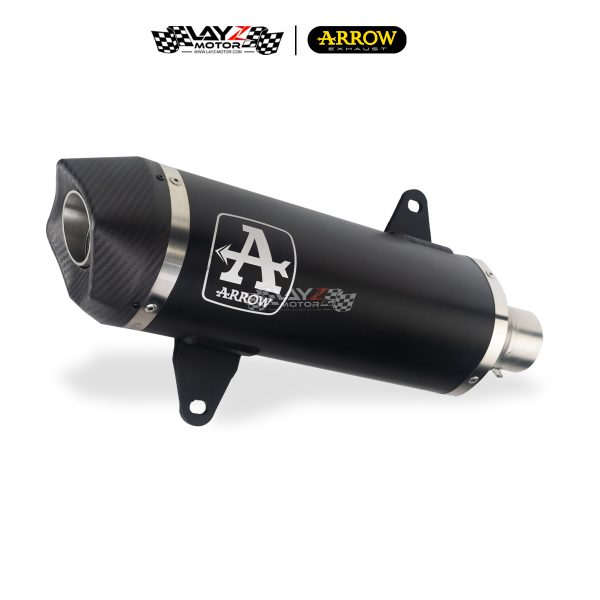 Arrow Exhaust Urban Dark Carbon End Cap - Yamaha XMAX 250