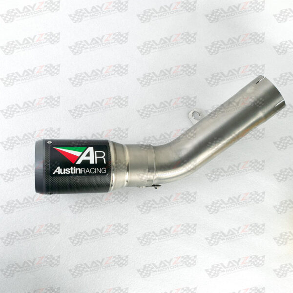 Second image of AUSTIN RACING Kawasaki ZX10R GP1R Slip On 3/4