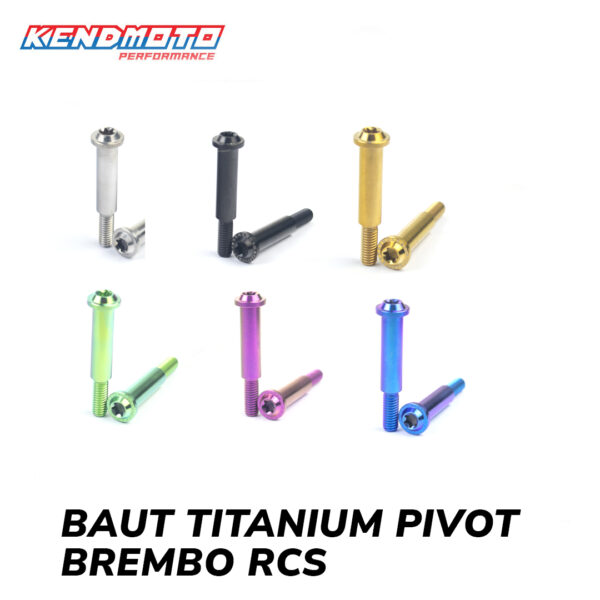Kendmoto Baut Titanium Pivot - Brembo Master Rem RCS | RCS CC