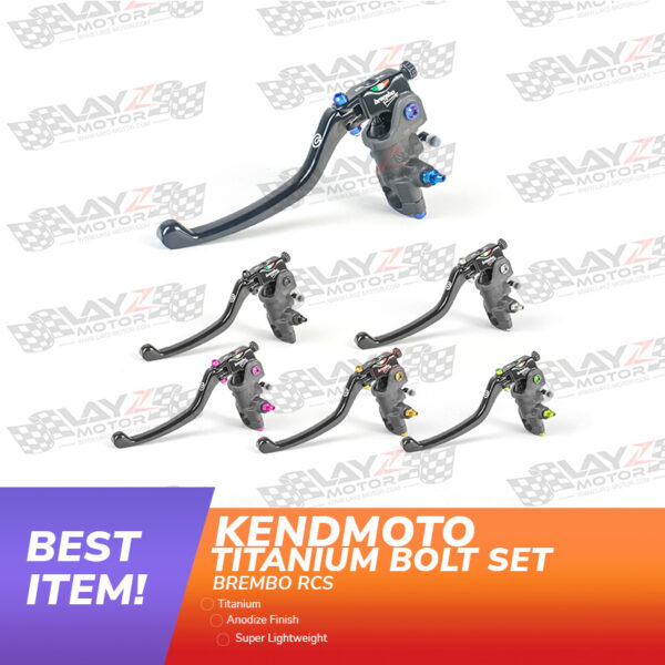 Kendmoto Baut Titanium Set - Brembo Master Rem RCS / RCS Corsacorta
