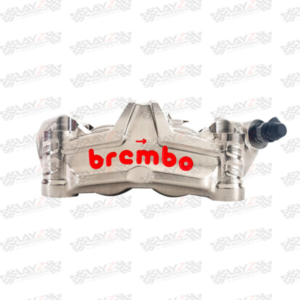 Second image of Brembo Front Radial Brake Calipers Monobloc Set GP4-MS 100mm, Nickel Finish