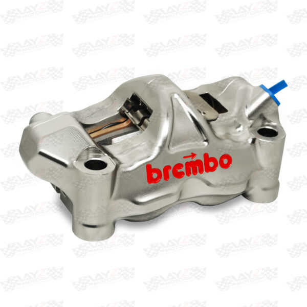 Brembo GP4-RX CNC P4 32/32 Front Brake Radial Caliper 100mm Right Only, Nickel Finish