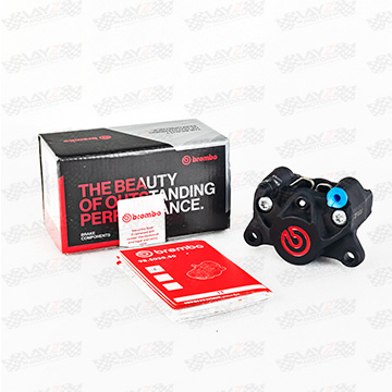 Second image of Brembo P2.34 Rear Brake Caliper 84mm Black Red Logo