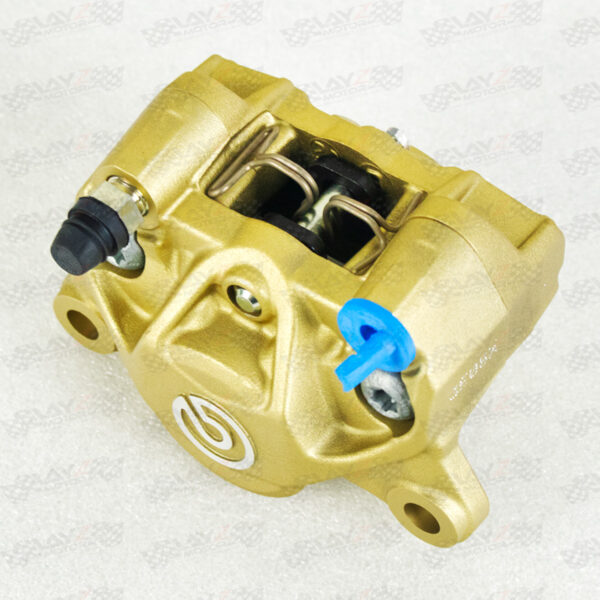 Second image of Brembo P2.34 Rear Brake Caliper 84mm Gold White Logo
