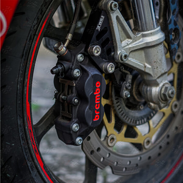 Second image of Brembo P4.30/34 Front Brake Caliper Right Only 40mm, Black Red Logo
