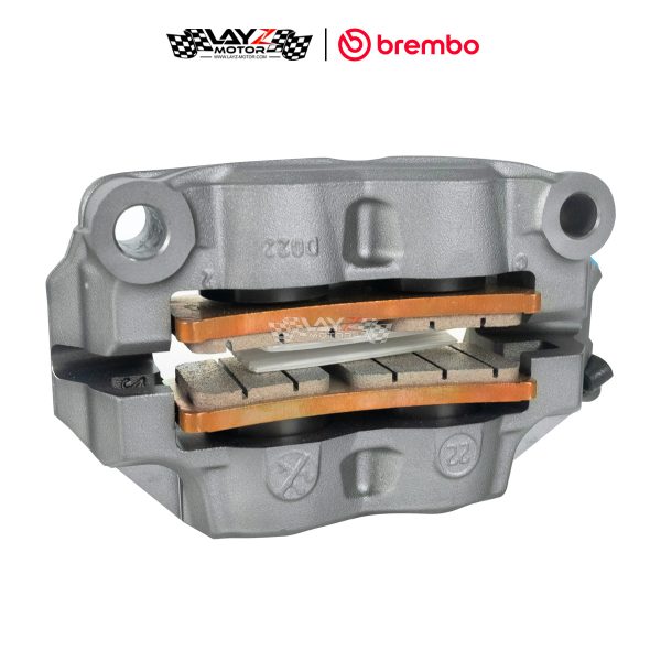 Second image of Brembo Front Brake Radial Calipers Stylema Right Only 100mm, Grey Red Logo