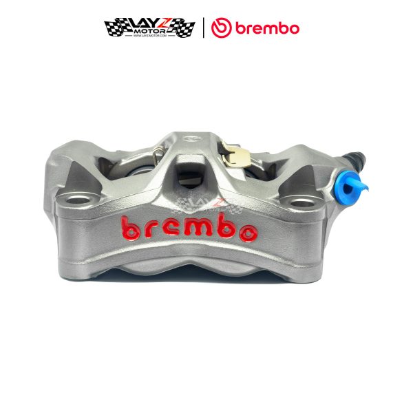 Second image of Brembo Front Brake Set Radial Calipers Stylema 100mm, Grey Red Logo