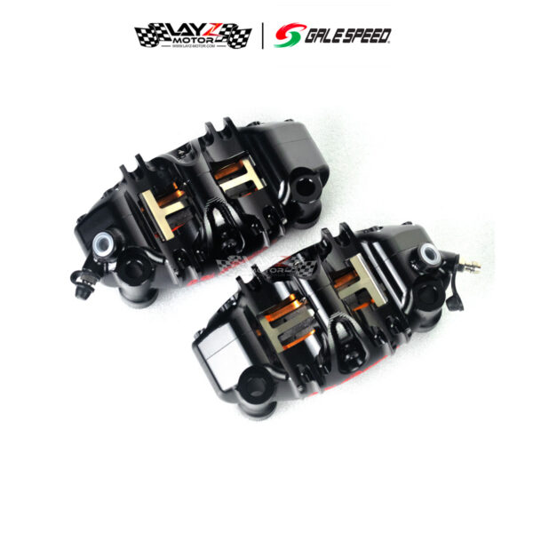 Second image of GALESPEED Elaborate Front Radial Caliper 4P Black - 108mm