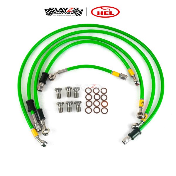 HEL Selang Rem Set Stainless Steel - Kawasaki Z900 2017-2019 ABS