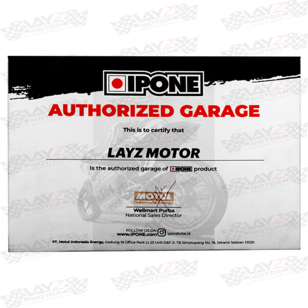Second image of Ipone Racing Stroke 2R  2 Stroke Engine Oil, 1 liter