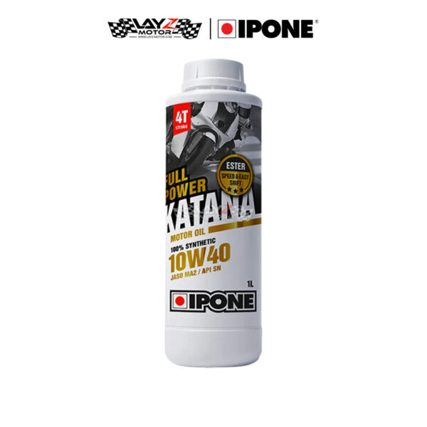 IPONE Full Power Katana 4T 100% Synthetic + ESTER 10W-40, 1 liter