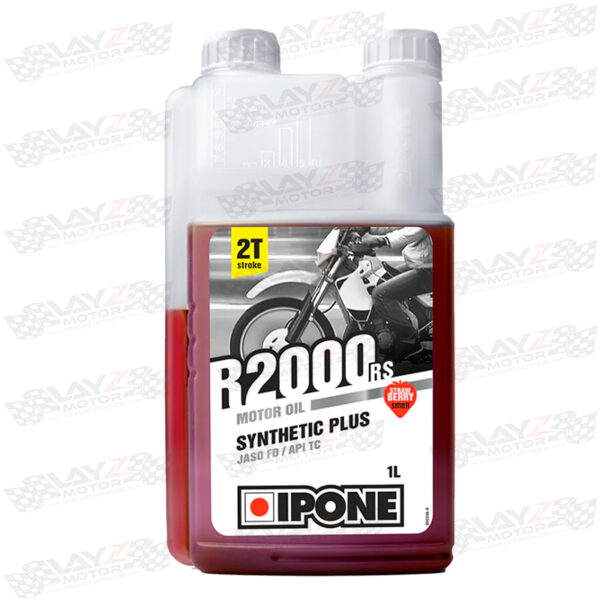Second image of Ipone R2000RS Strawberry - 1L Oli Samping 2T