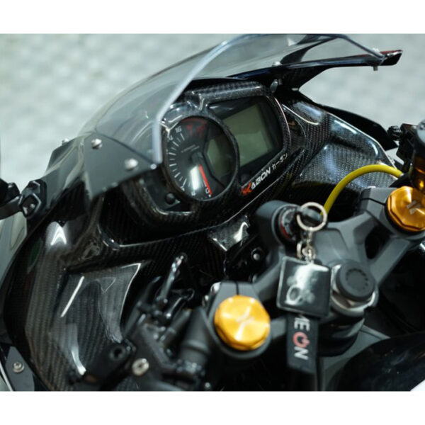 Second image of Kabon Dashboard Panel w/ Original Parts Carbon - Kawasaki ZX25R 2020-2022