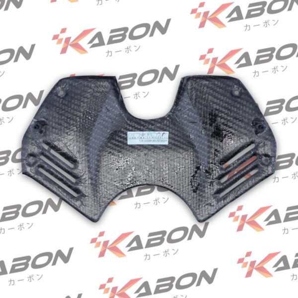 Second image of Kabon Tank Cover SBK Style Dry Carbon - Ducati Panigale V4 2018-2021
