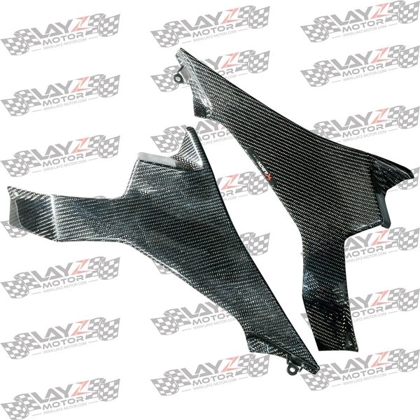 Second image of Kabon Cover Bawah Jok Carbon - Kawasaki Ninja 250 | 400 2018-2024