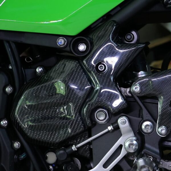 Second image of Kabon Cover Rangka Carbon - Kawasaki Ninja 250 | 400 2018-2024