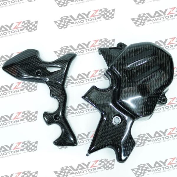 Kabon Cover Rangka Carbon - Kawasaki Ninja 250 | 400 2018-2024