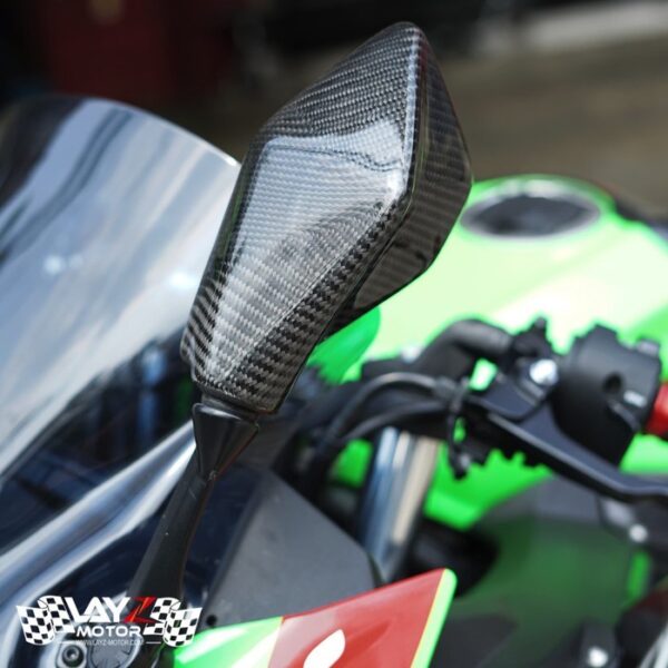 Second image of Kabon Cover Spion Carbon - Kawasaki Ninja 250 | 400 2018-2024