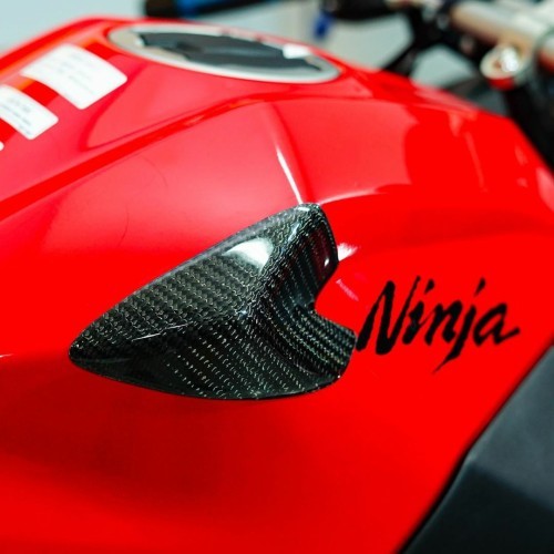 Second image of Kabon Tank Slider Carbon - Kawasaki Ninja 250 | 400 2018-2024