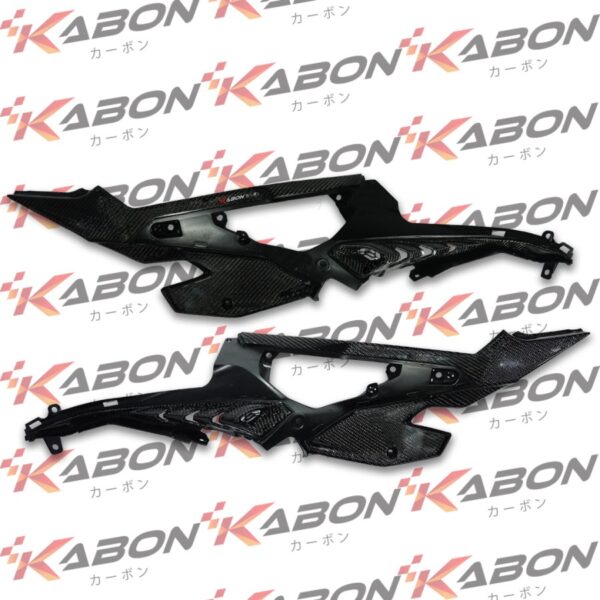 Kabon Knee Grip w/ Original Parts Carbon - Kawasaki ZX25R | ZX4R