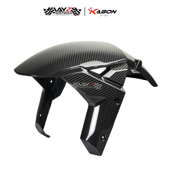 Second image of Kabon X Dry Carbon Front Fender - Kawasaki H2