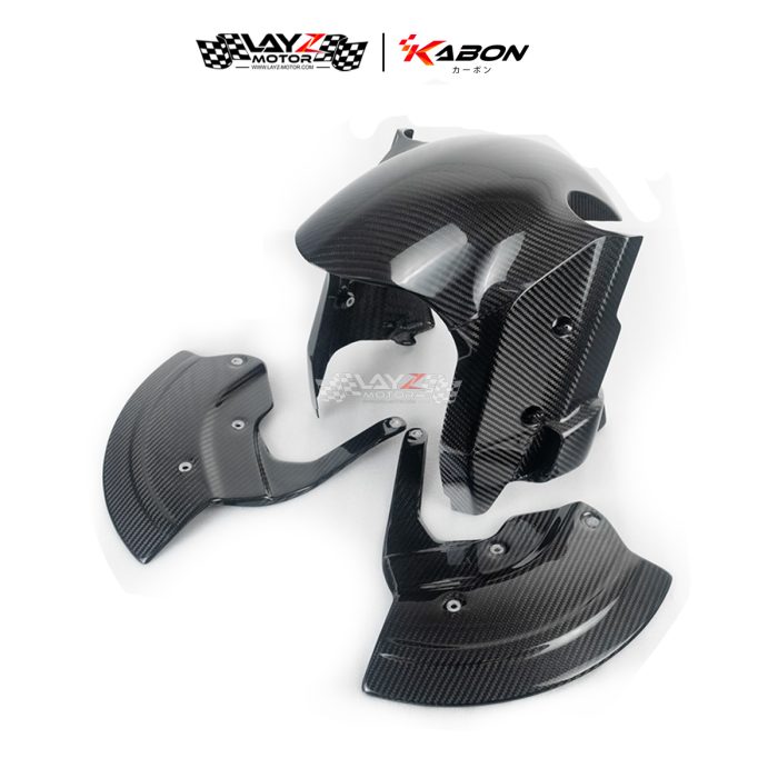 Kabon X BMW S1000RR 2019-2022 Dry Carbon Fender + Wheel Cover Kit