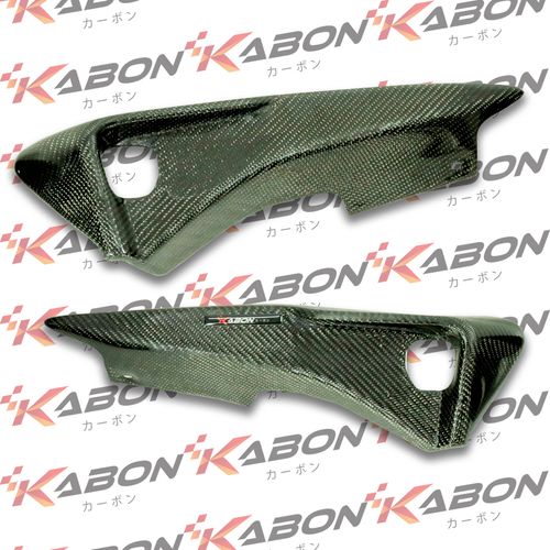 Kabon Cover Footstep Carbon - Yamaha Aerox / NVX 155 2016-2019