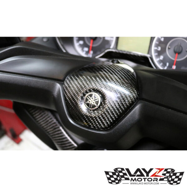 Second image of Kabon Cover Stang Tengah Carbon - Yamaha Xmax 250 2017-2022