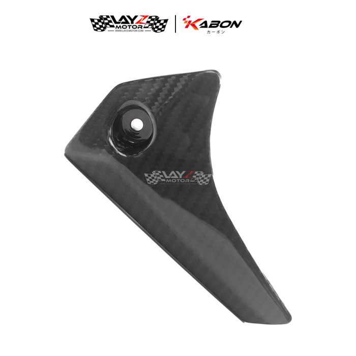 Kabon X Dry Carbon Chain Guard Cover - Kawasaki H2