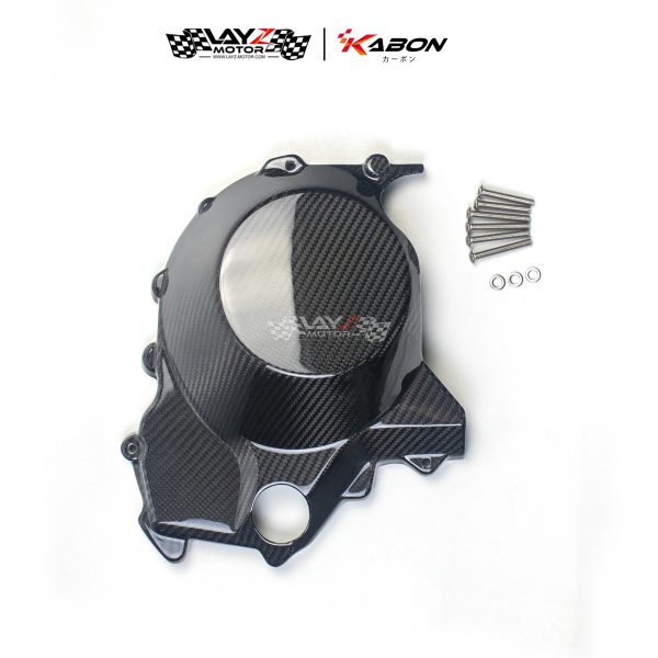 Kabon X Dry Carbon Engine Cover - Kawasaki H2
