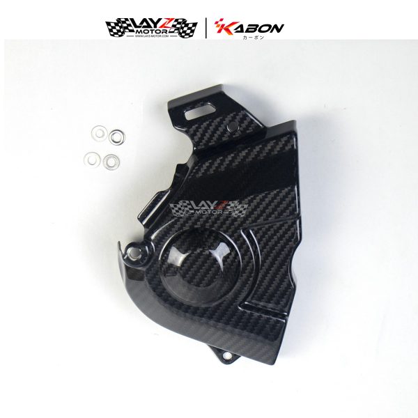 Kabon X Dry Carbon Front Sprocket Cover - Kawasaki H2