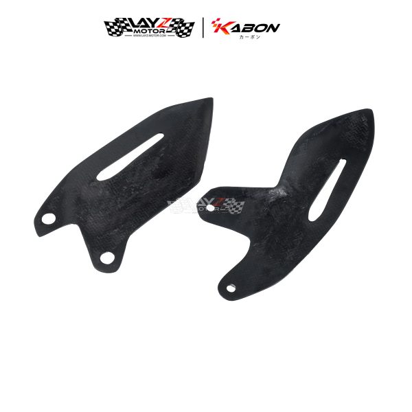 Second image of Kabon X Heel Plate Dry Carbon - Kawasaki H2
