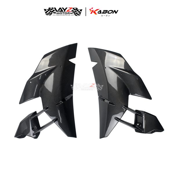 Kabon X Dry Carbon Large Side Fairing  - Kawasaki H2
