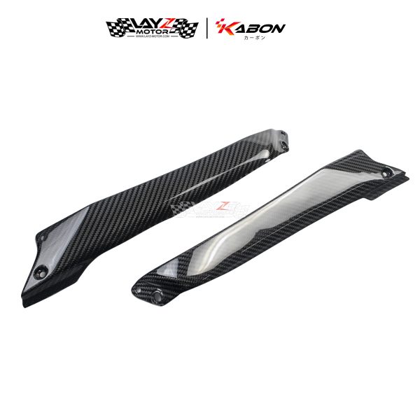 Kabon X Dry Carbon Side Tank Panel - Kawasaki H2