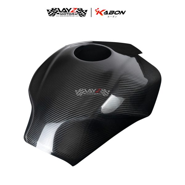 Kabon X Dry Carbon Tank Cover - Kawasaki H2