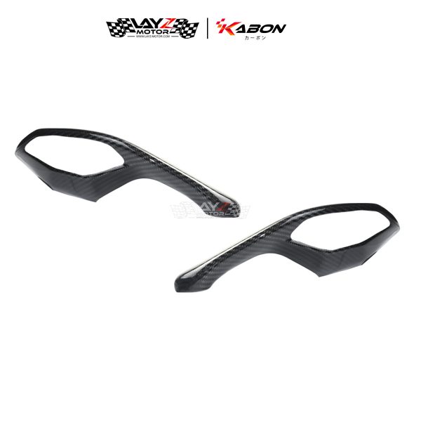 Kabon X Yamaha R1 2015-2025 Dry Carbon Mirror Cover