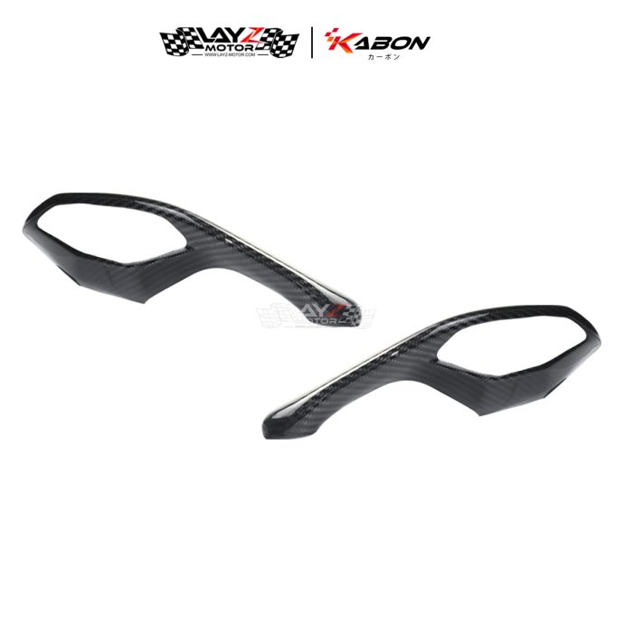 Kabon X Yamaha R1 2015-2025 Dry Carbon Mirror Cover