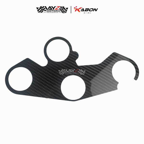 Kabon X Dry Carbon Triple Clamp Cover - Kawasaki ZX10R 2016-2020